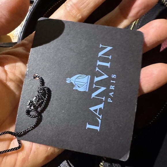 Lanvin Small Tribale Bag black with gold. - Picture 14 of 15